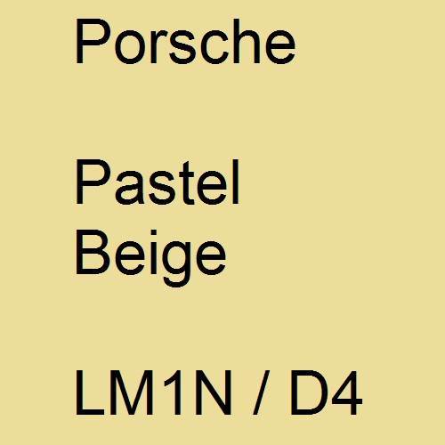 Porsche, Pastel Beige, LM1N / D4.